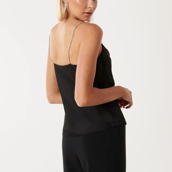 NWT Ever New Rosalie Diamante Strap Cowl Cami Sz 6 - Picture 6 of 13